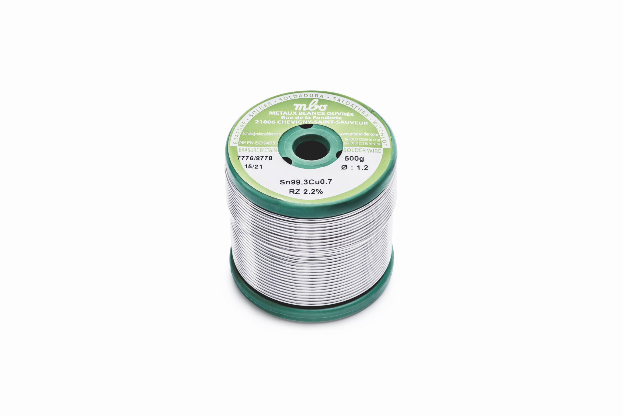 New FluxCored Solder Wire RZ MBO